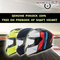 Genuine Pinlock Lens free on prebook of SHAFT Helmet